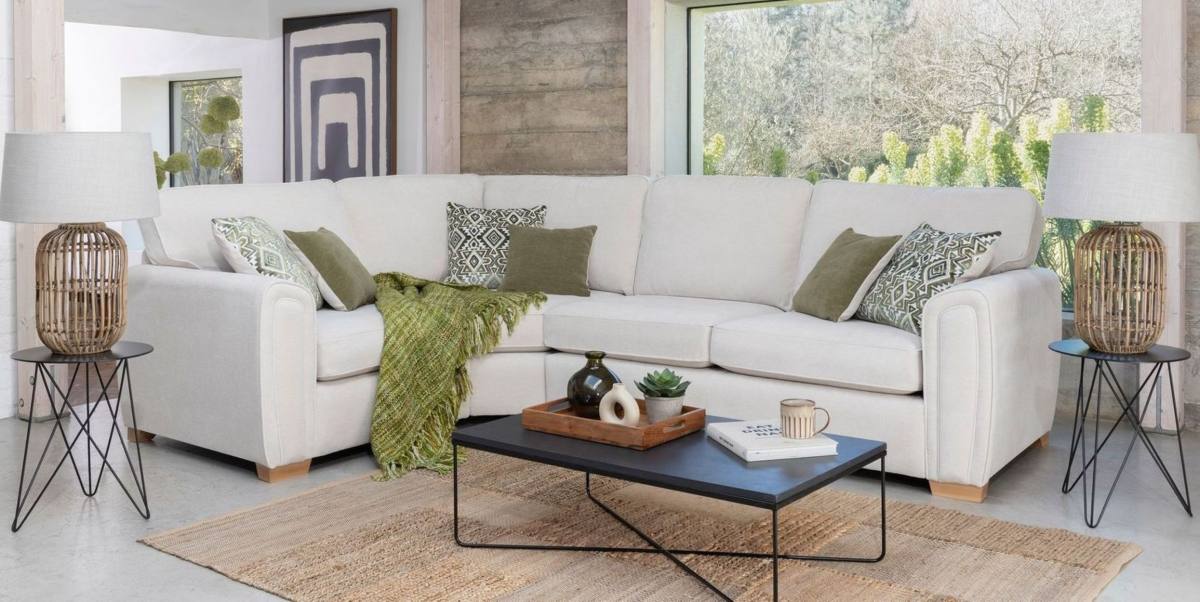 Memphis Corner Sofa by Alstons