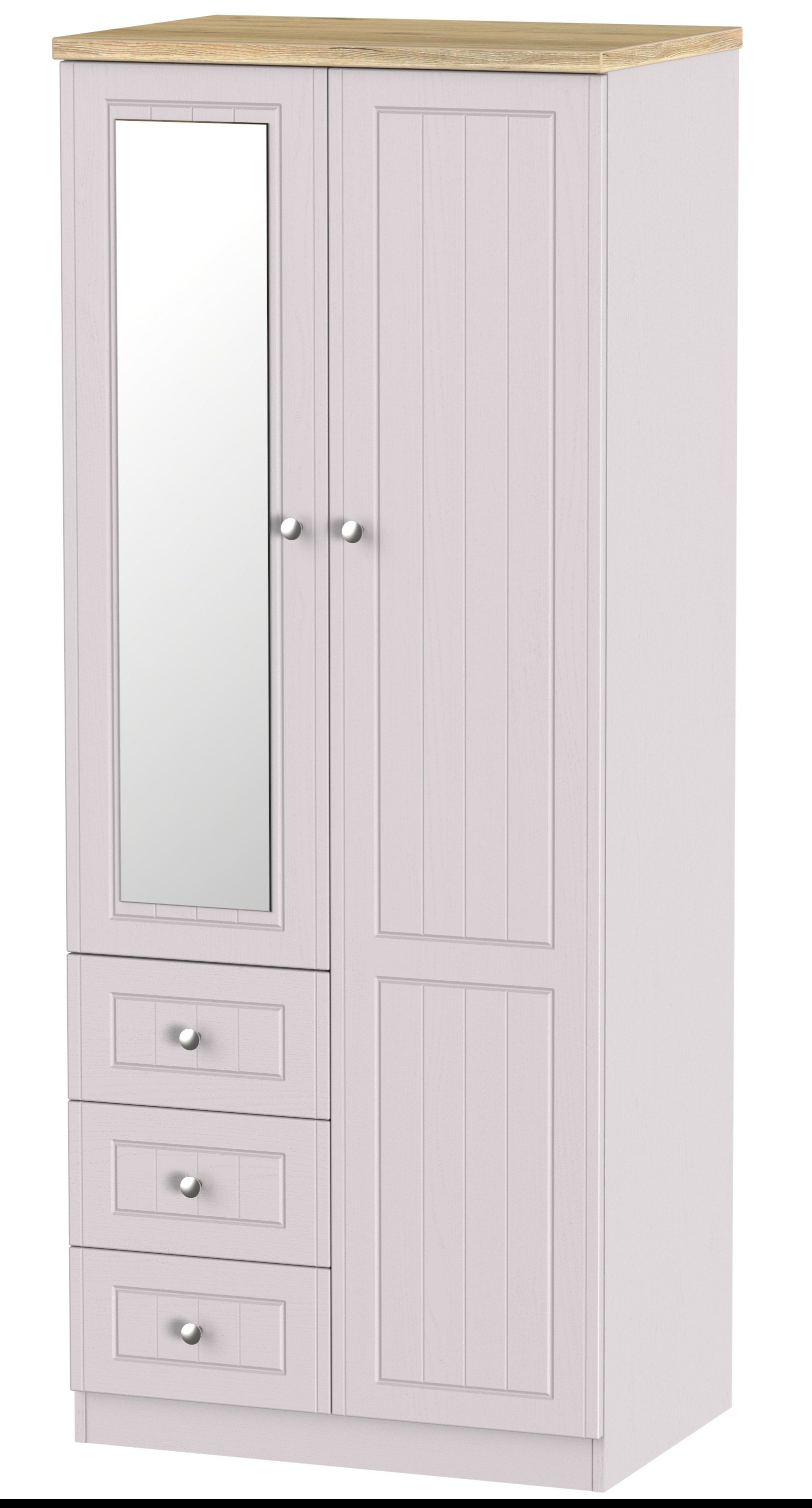 Vienna 2 Door 3 Drawer Combi Wardrobe