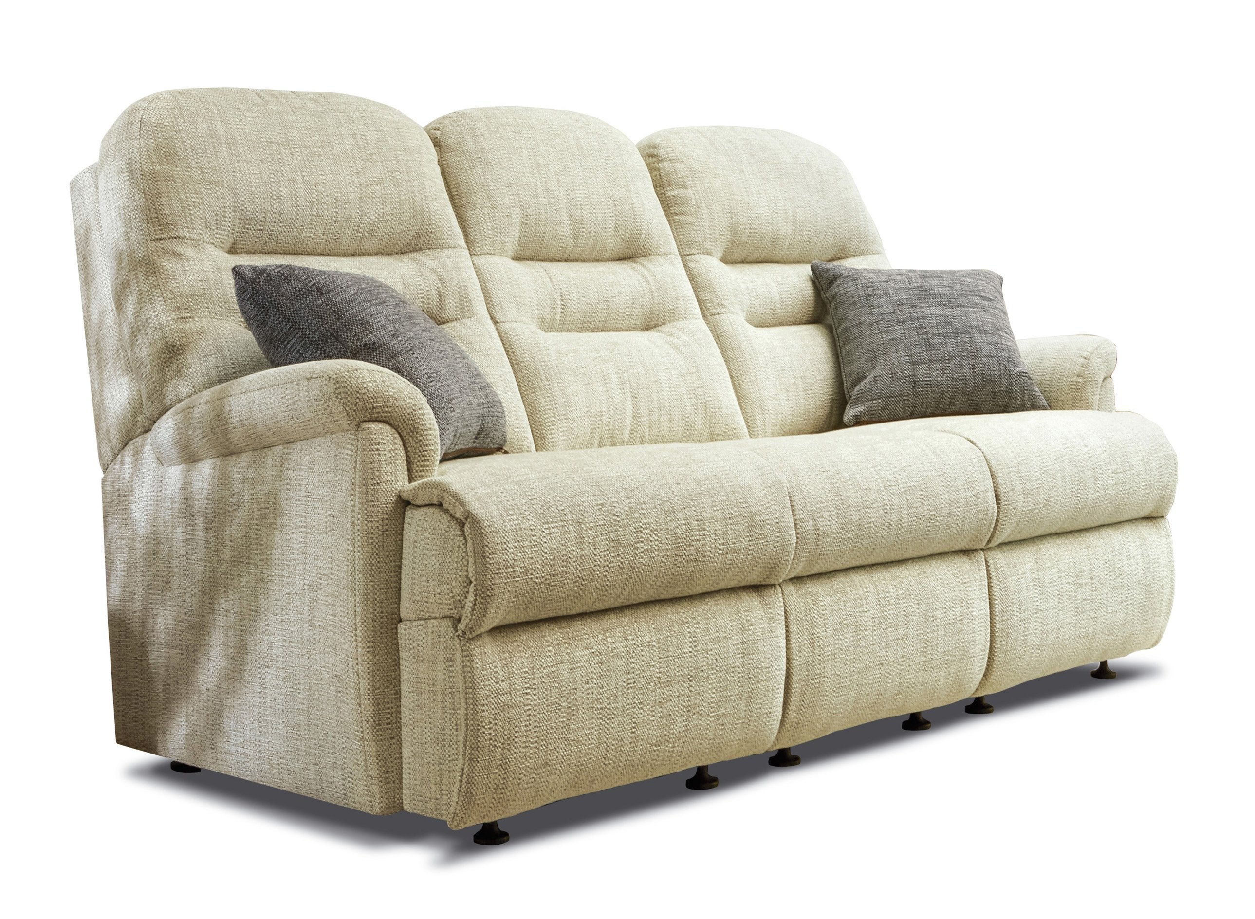 Charlotte Fabric 3 Seater Sofa