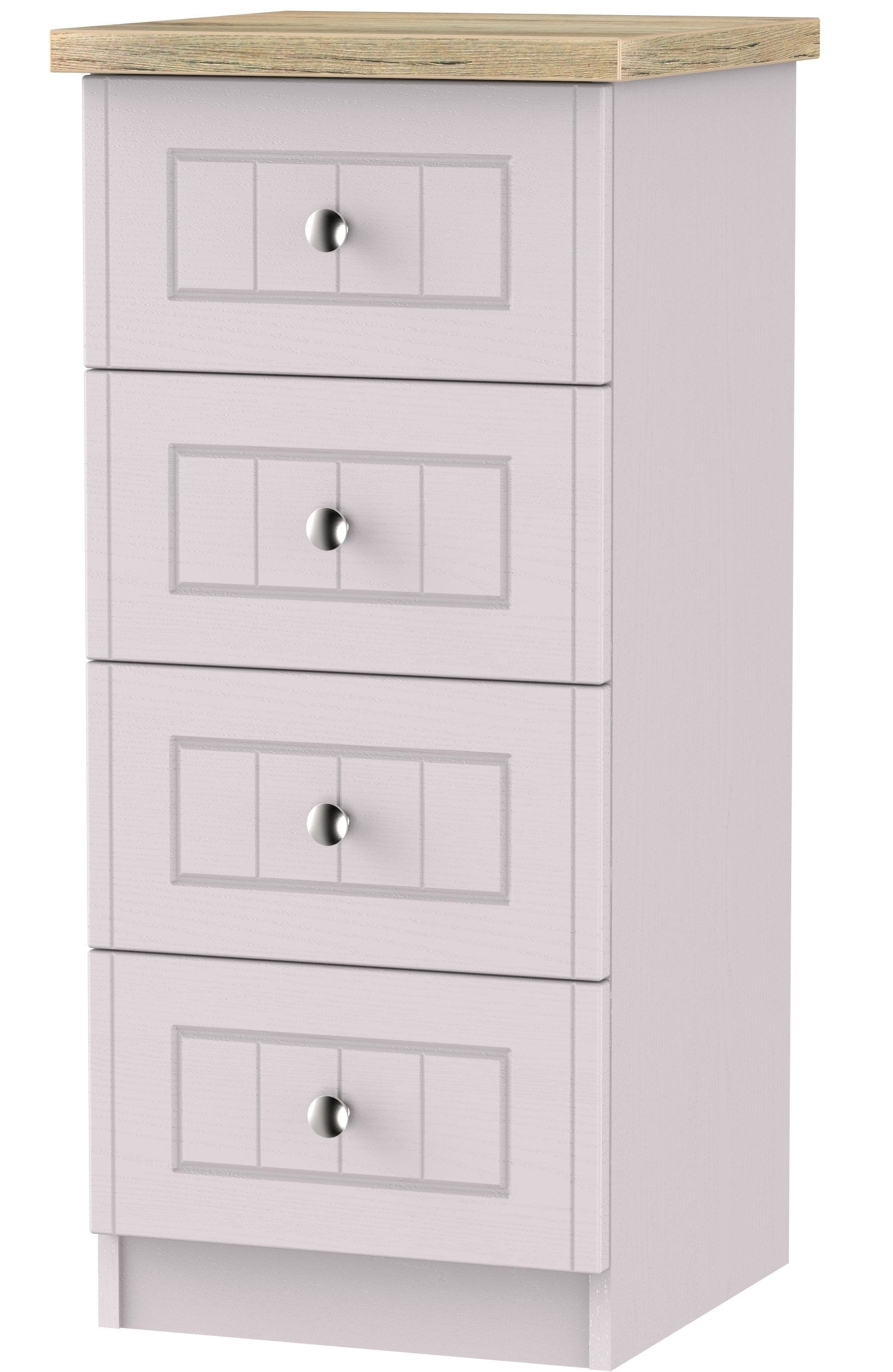 Vienna 4 Drawer Tall Chest Of Drawers
