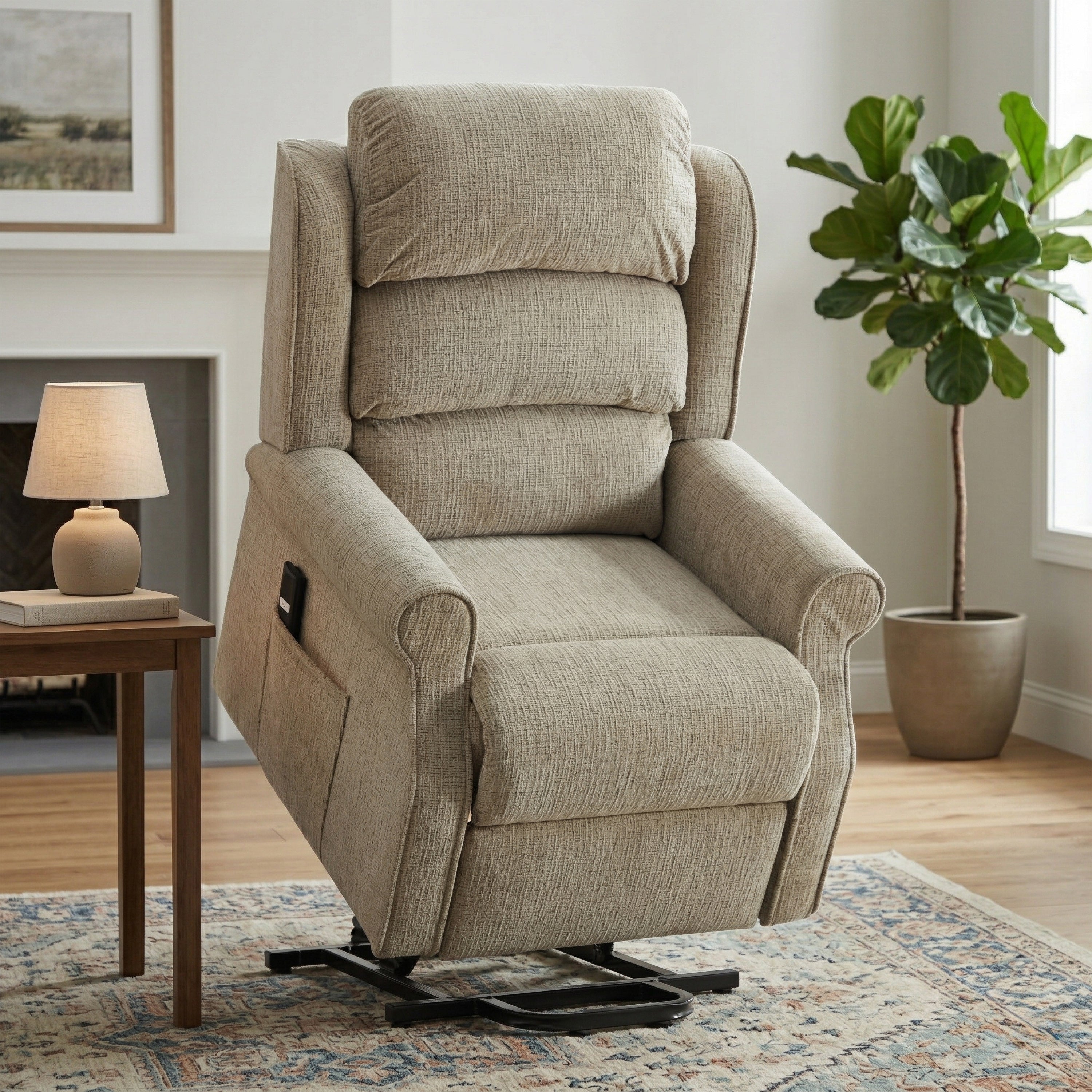 Regency Riser Recliner - Rabbit