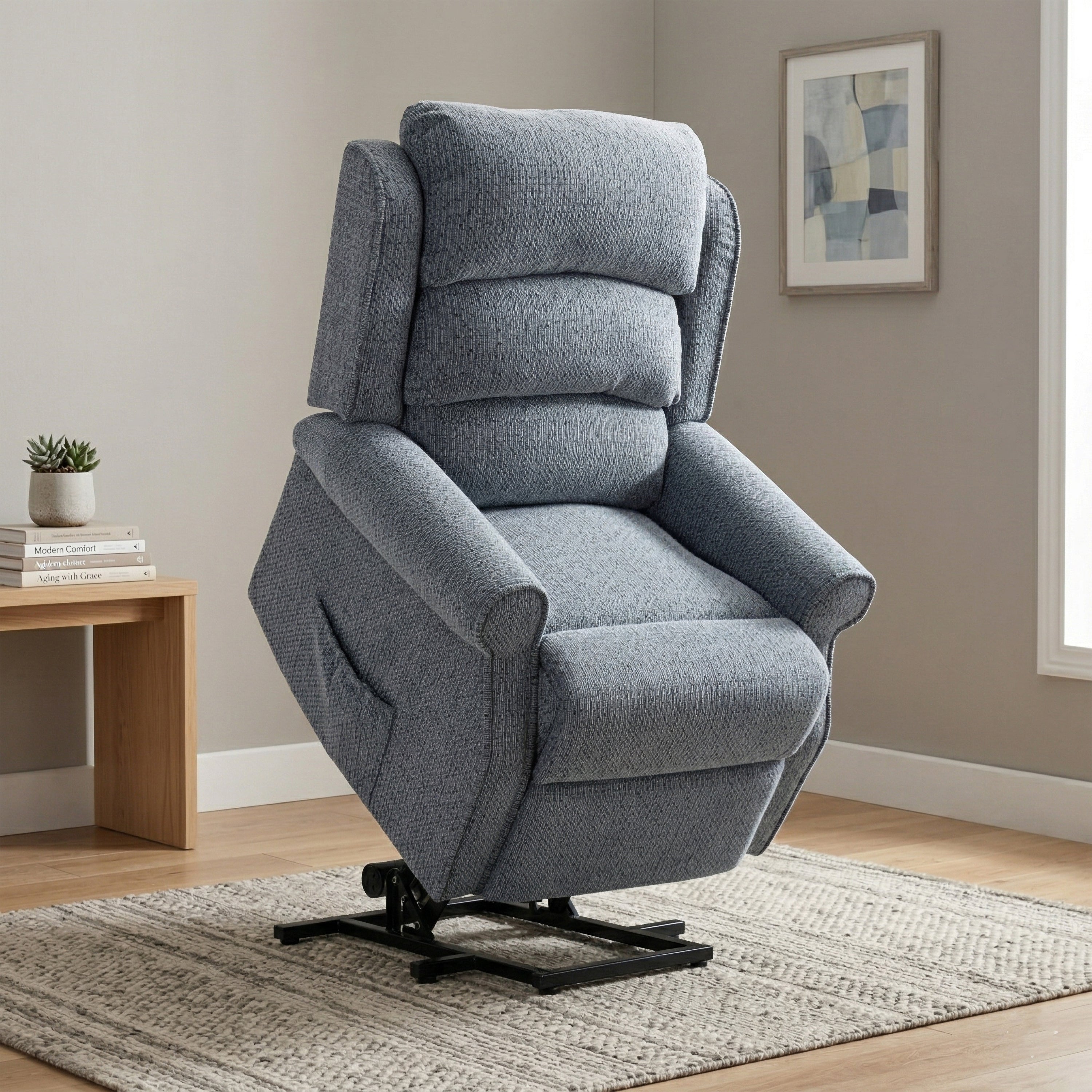 Regency Riser Recliner - Rabbit