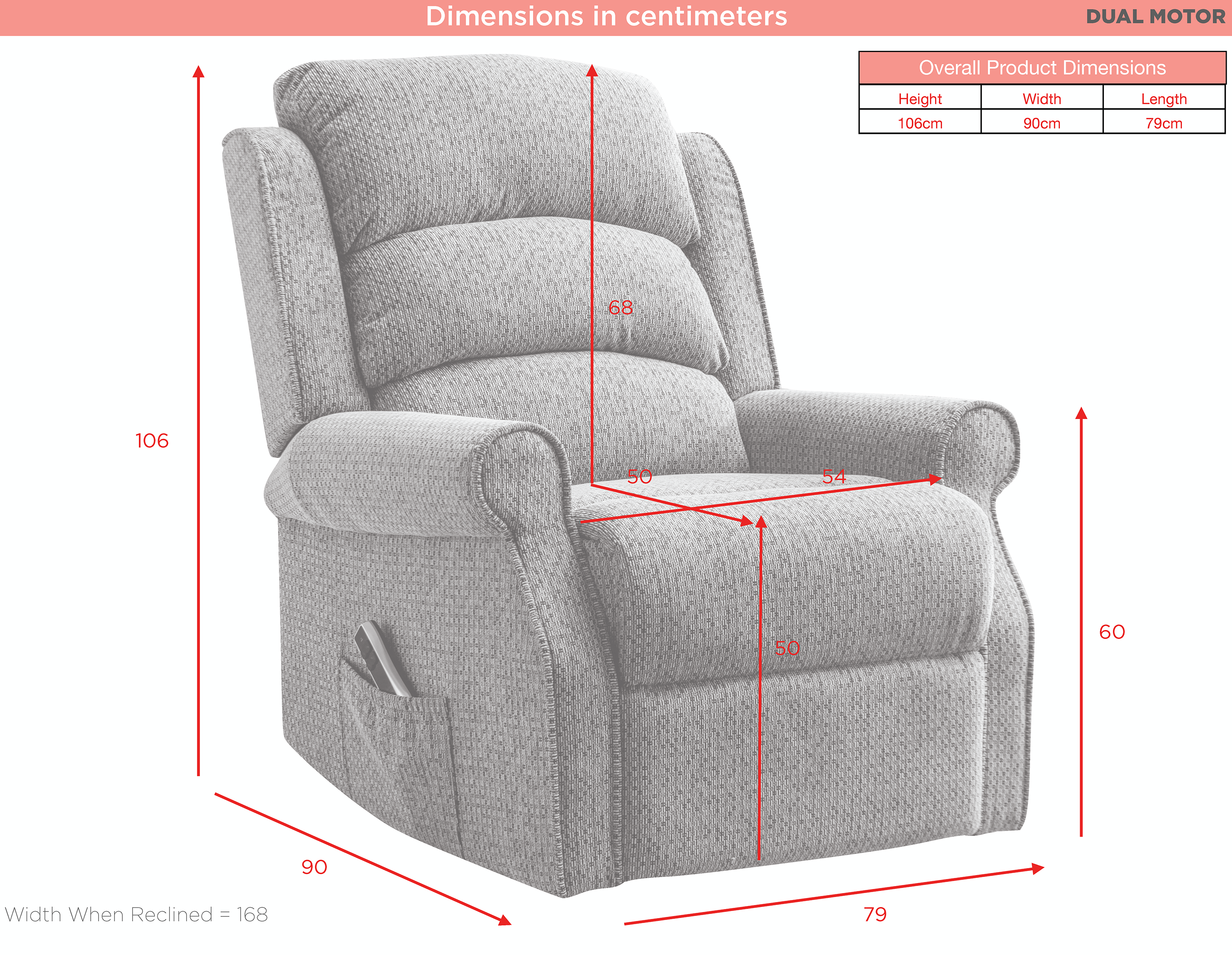 Regency Riser Recliner - Rabbit