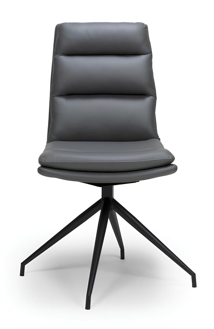 Nobo Swivel Dining Chair - Grey Set of 2