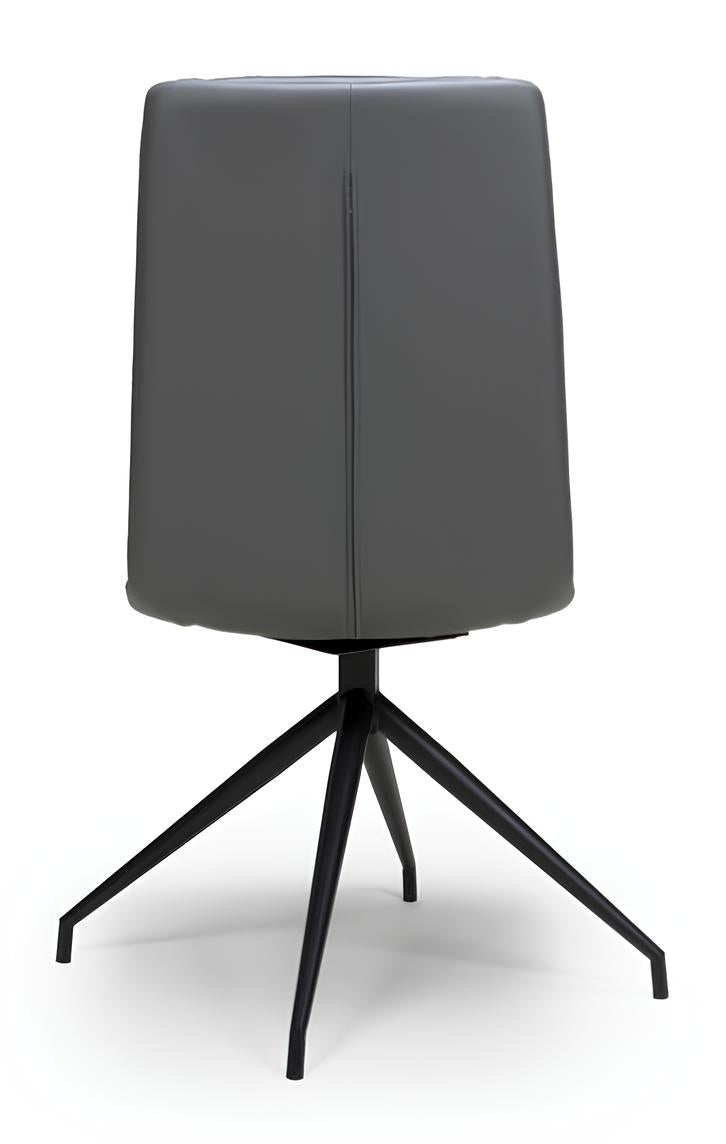 Nobo Swivel Dining Chair - Grey Set of 2
