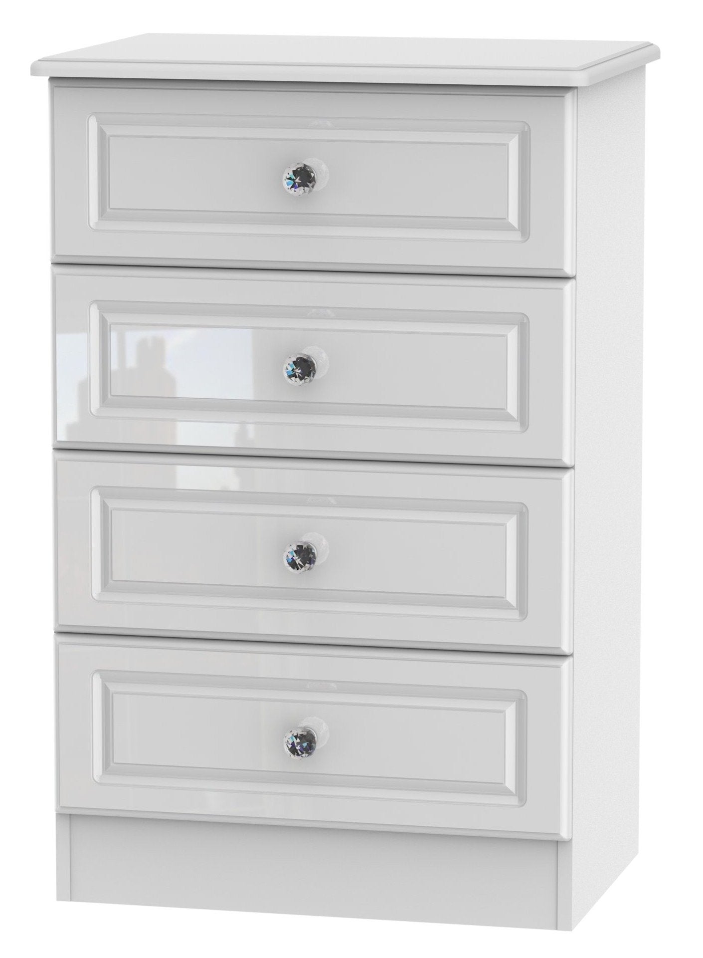 Balmoral 4 Drawer Midi Chest Of Drawers