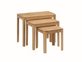 Dunmore Oak Nest of Tables