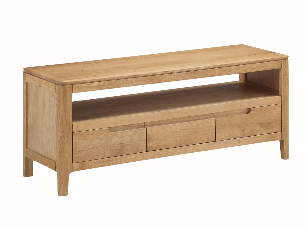 Dunmore Oak Large TV Unit