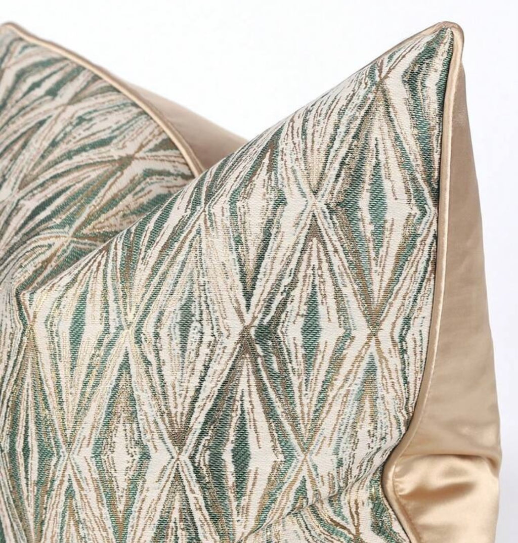 Signature Elegant Geometric Accent Cushion