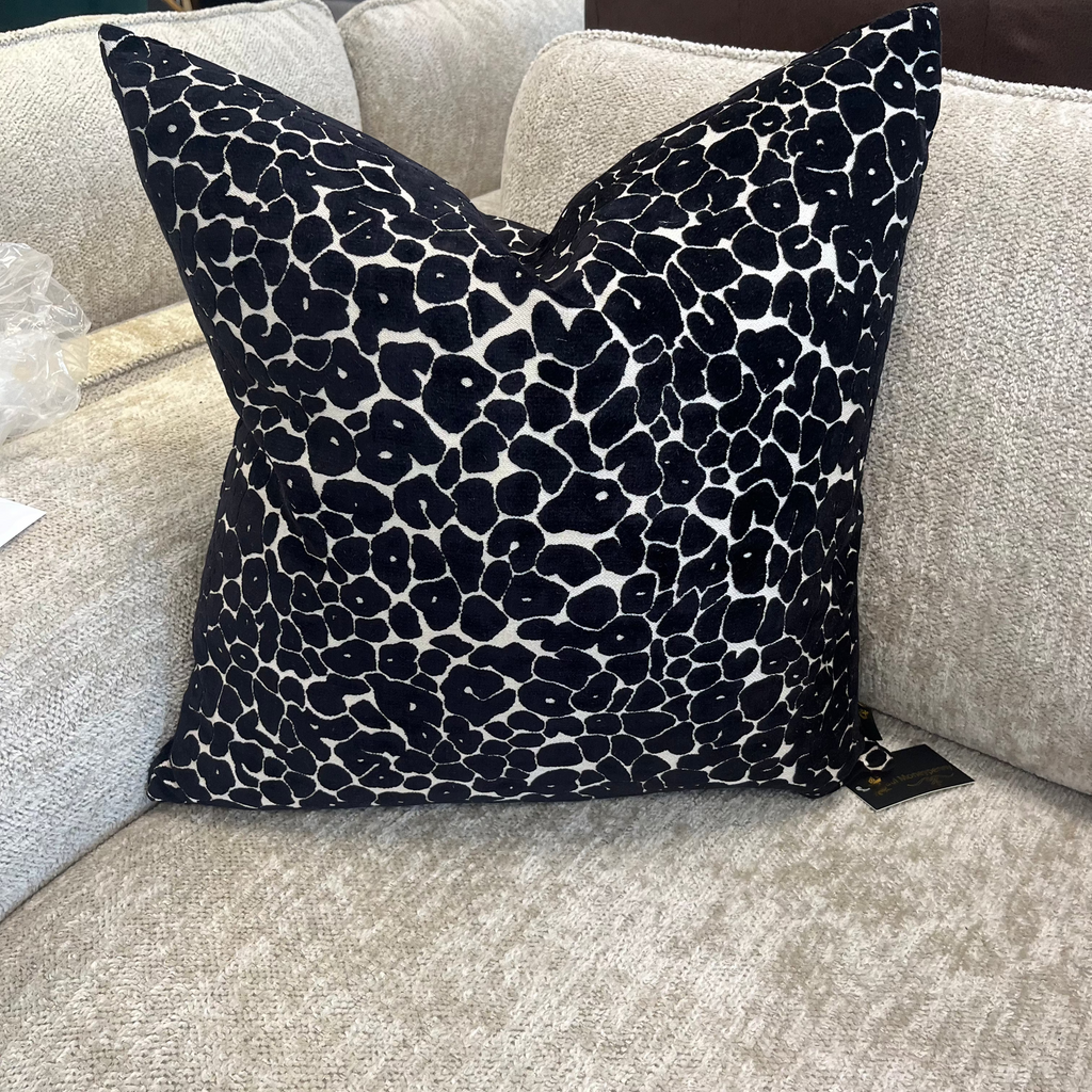 Paul Moneypenny Spoton Cushion   - Black