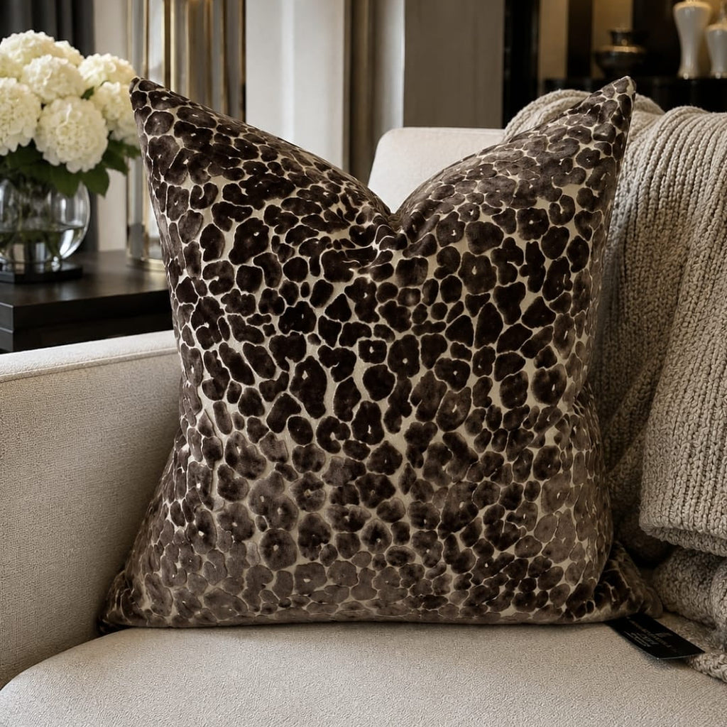 Paul Moneypenny Spoton Cushion - Mocha
