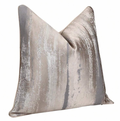 Signature Luxury Metallic Abstract Ombre Cushion Cover