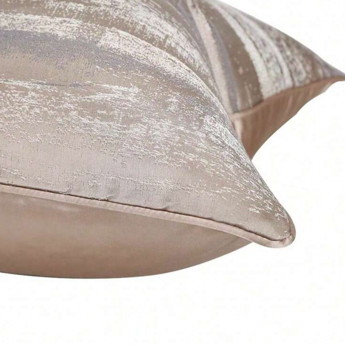Signature Luxury Metallic Abstract Ombre Cushion Cover