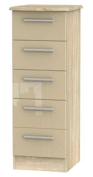 Mushroom Gloss Front with Bardolino Body
