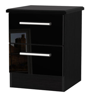 Black Gloss Front with Black Body