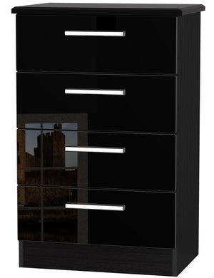 Black Gloss Front with Black Body