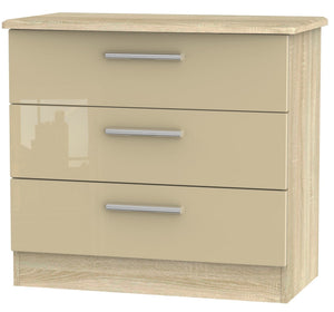 Mushroom Gloss Front with Bardolino Body