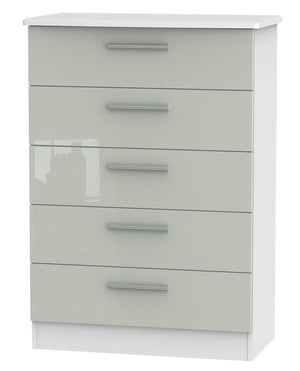 Kaschmir Gloss Front with White Body
