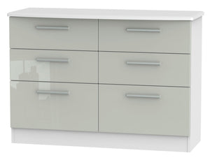 Kaschmir Gloss Front with White Body