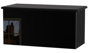 Black Gloss Front with Black Body