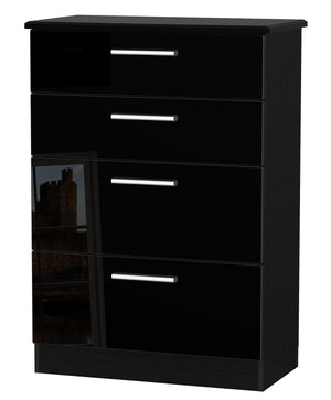 Black Gloss Front with Black Body