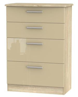 Mushroom Gloss Front with Bardolino Body