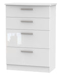 Knightsbridge 4 Drawer Deep Chest Of Drawers