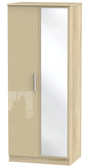 Mushroom Gloss Front with Bardolino Body