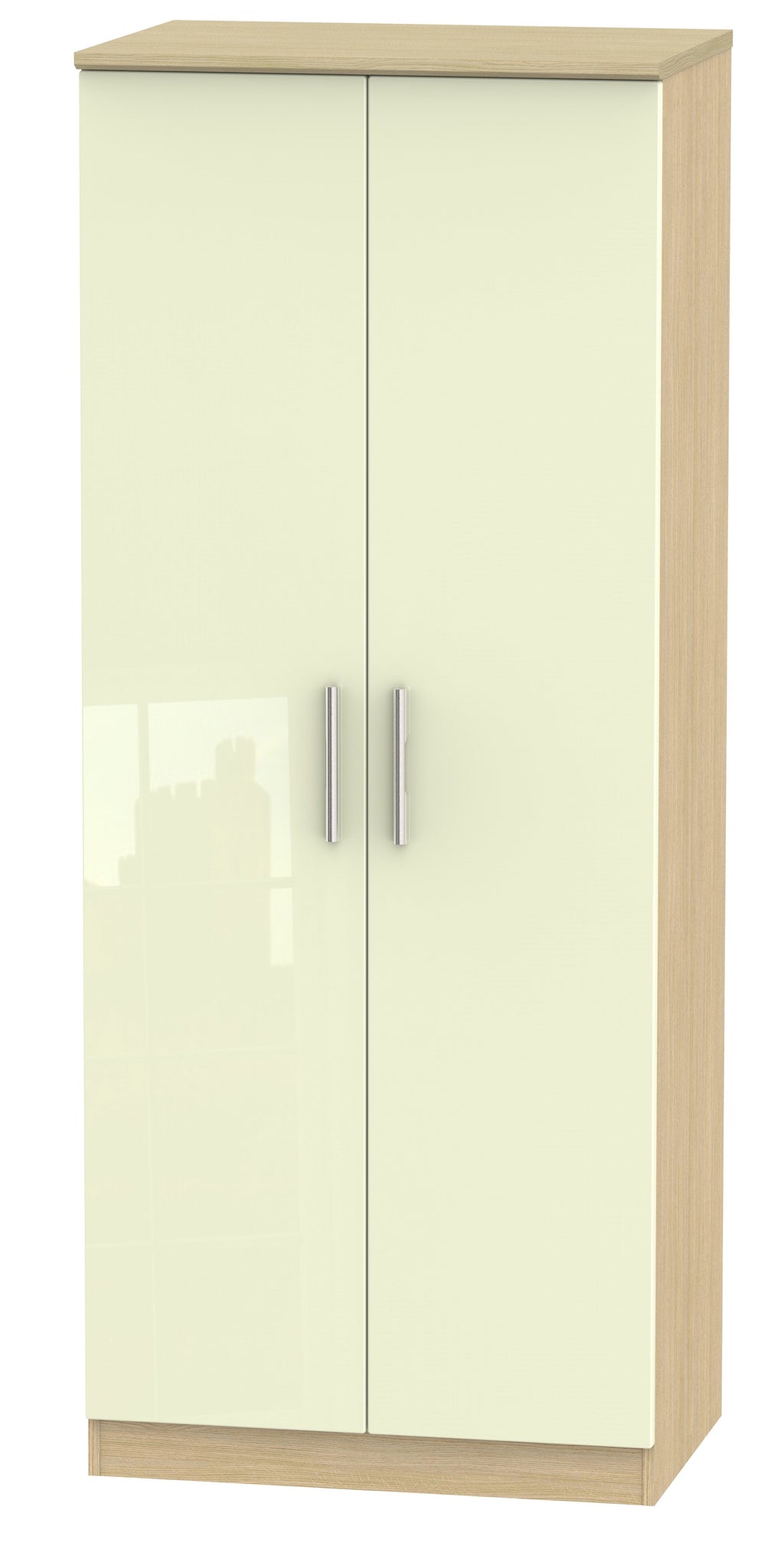 Knightsbridge 2ft 6in Plain Wardrobe