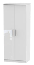 Knightsbridge 2ft 6in Plain Tall Wardrobe