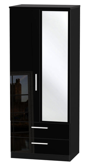 Black Gloss Front with Black Body