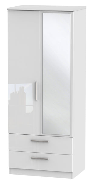 White Gloss Front with White Body