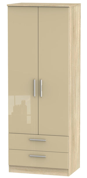 Mushroom Gloss Front with Bardolino Body
