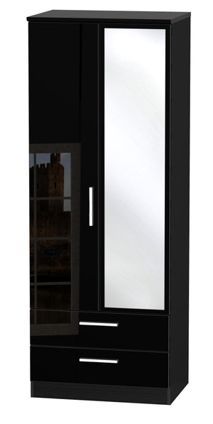 Black Gloss Front with Black Body