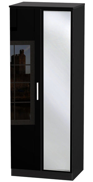 Black Gloss Front with Black Body