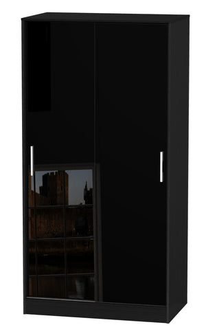 Black Gloss Front with Black Body
