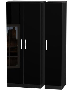 Black Gloss Front with Black Body