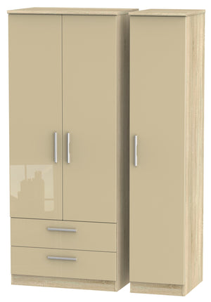 Mushroom Gloss Front with Bardolino Body