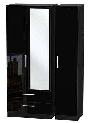 Black Gloss Front with Black Body