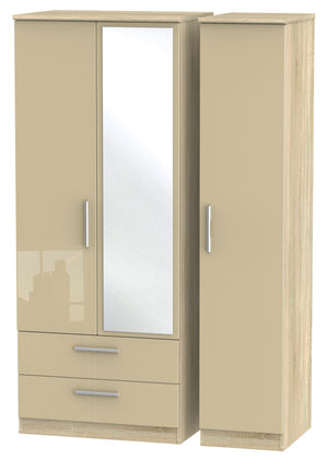 Mushroom Gloss Front with Bardolino Body