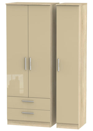 Mushroom Gloss Front with Bardolino Body