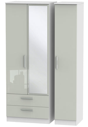 Kaschmir Gloss Front with White Body