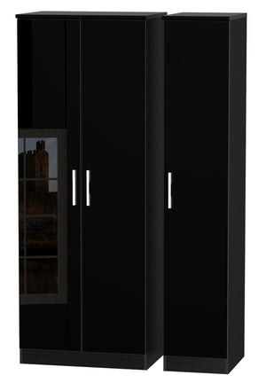 Black Gloss Front with Black Body