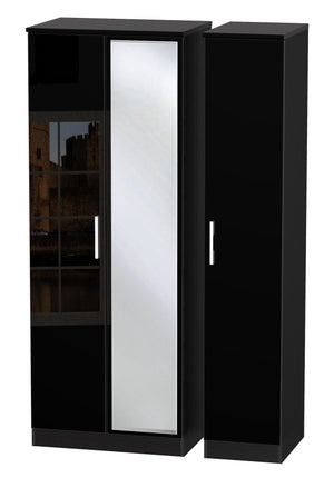 Black Gloss Front with Black Body