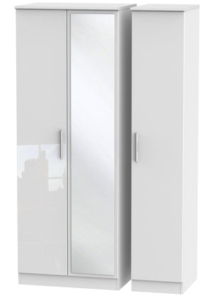 White Gloss Front with White Body