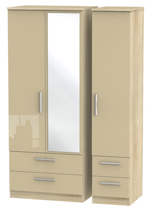 Mushroom Gloss Front with Bardolino Body