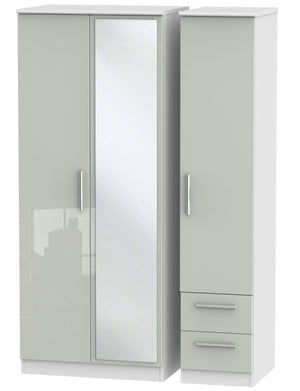Kaschmir Gloss Front with White Body