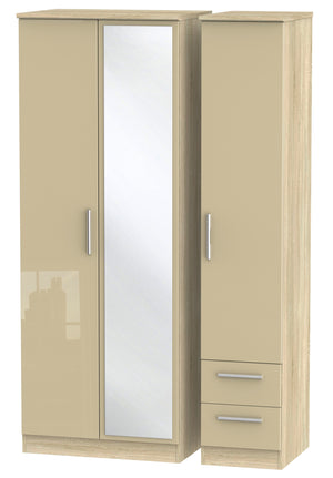 Mushroom Gloss Front with Bardolino Body