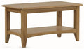Kilkenny Oak Small Coffee Table With Shelf