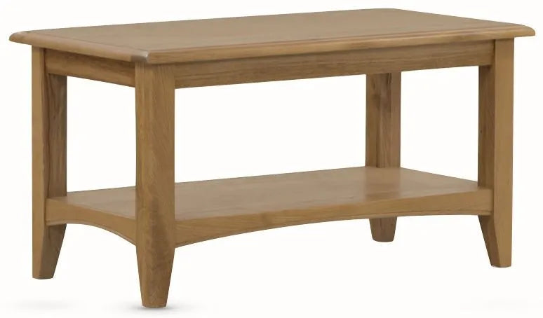 Kilkenny Oak Small Coffee Table With Shelf